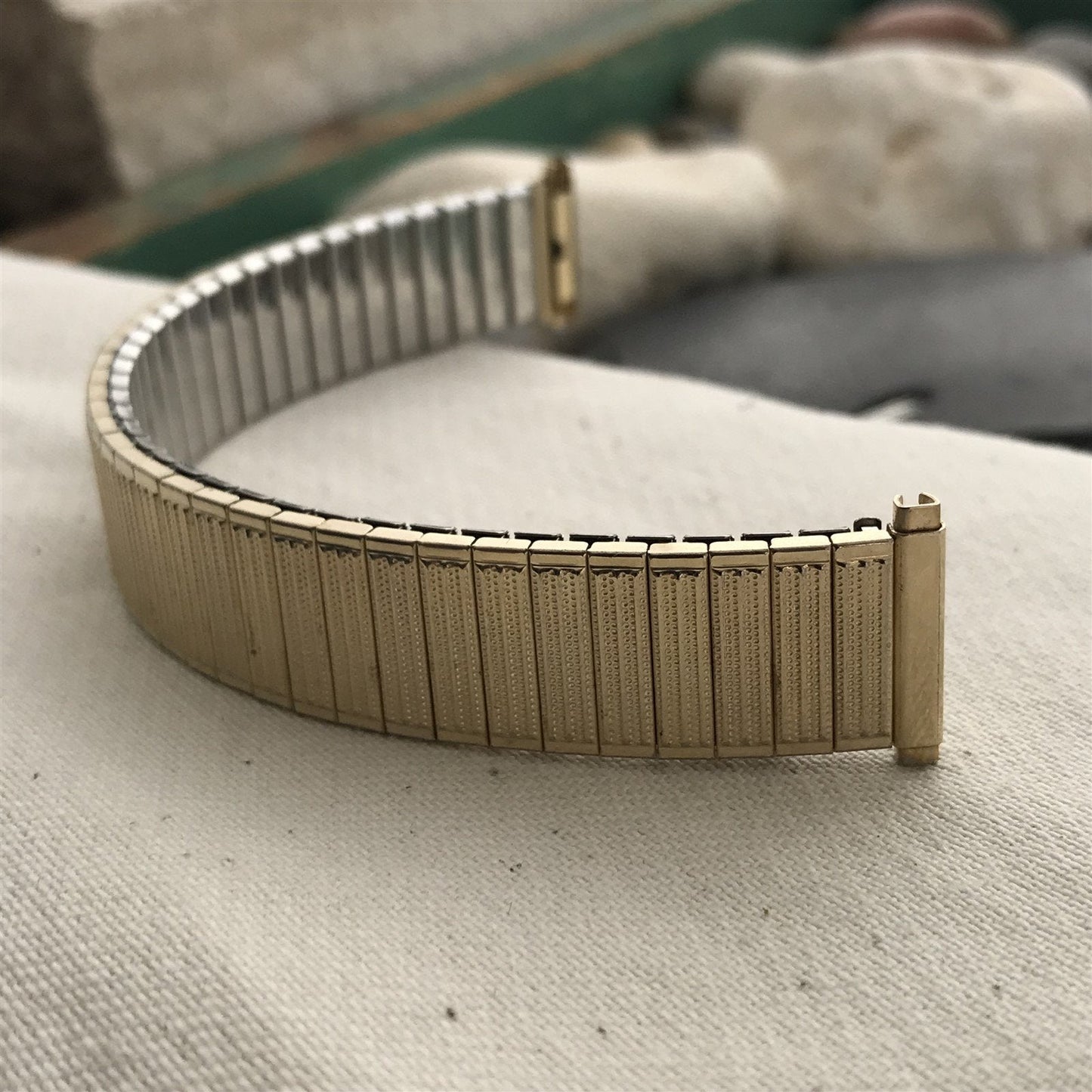 16mm 18mm 19mm Speidel Long Gold rgp Expansion Unused 1970s Vintage Watch Band