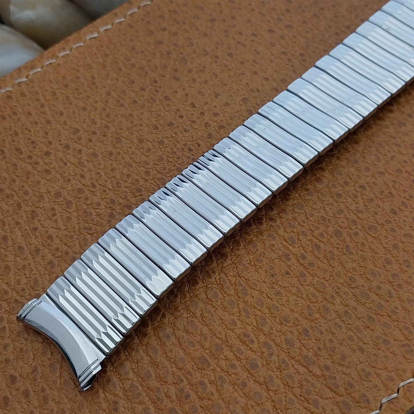 Kreisler Stainless Steel nos 1960s Vintage Watch Band 3/4" 18mm 11/16"