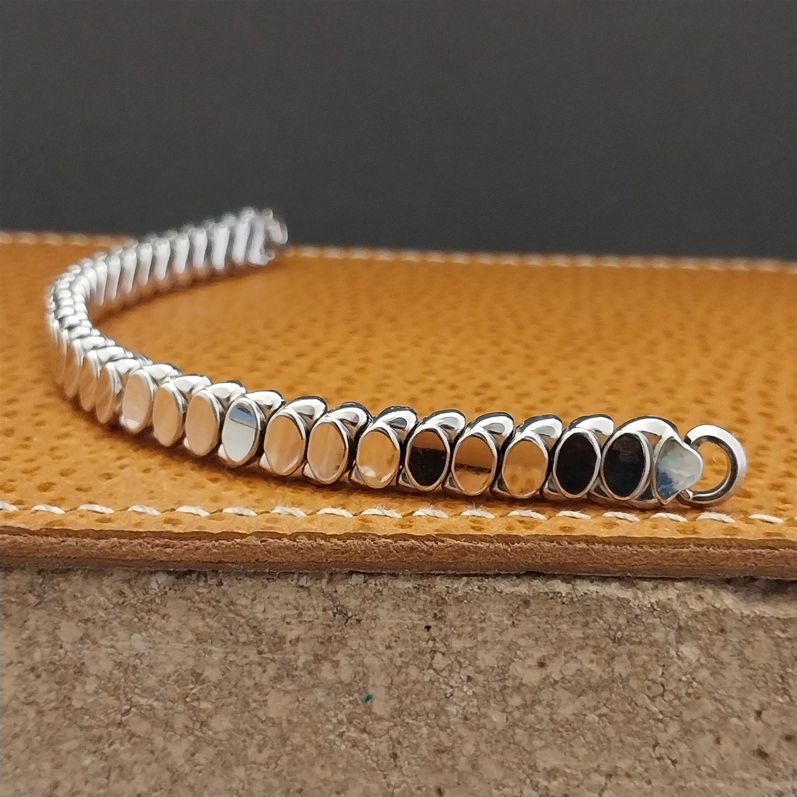 Vintage White Gold-Filled Ladies JB Champion Unused 1950s Cocktail Watch Band