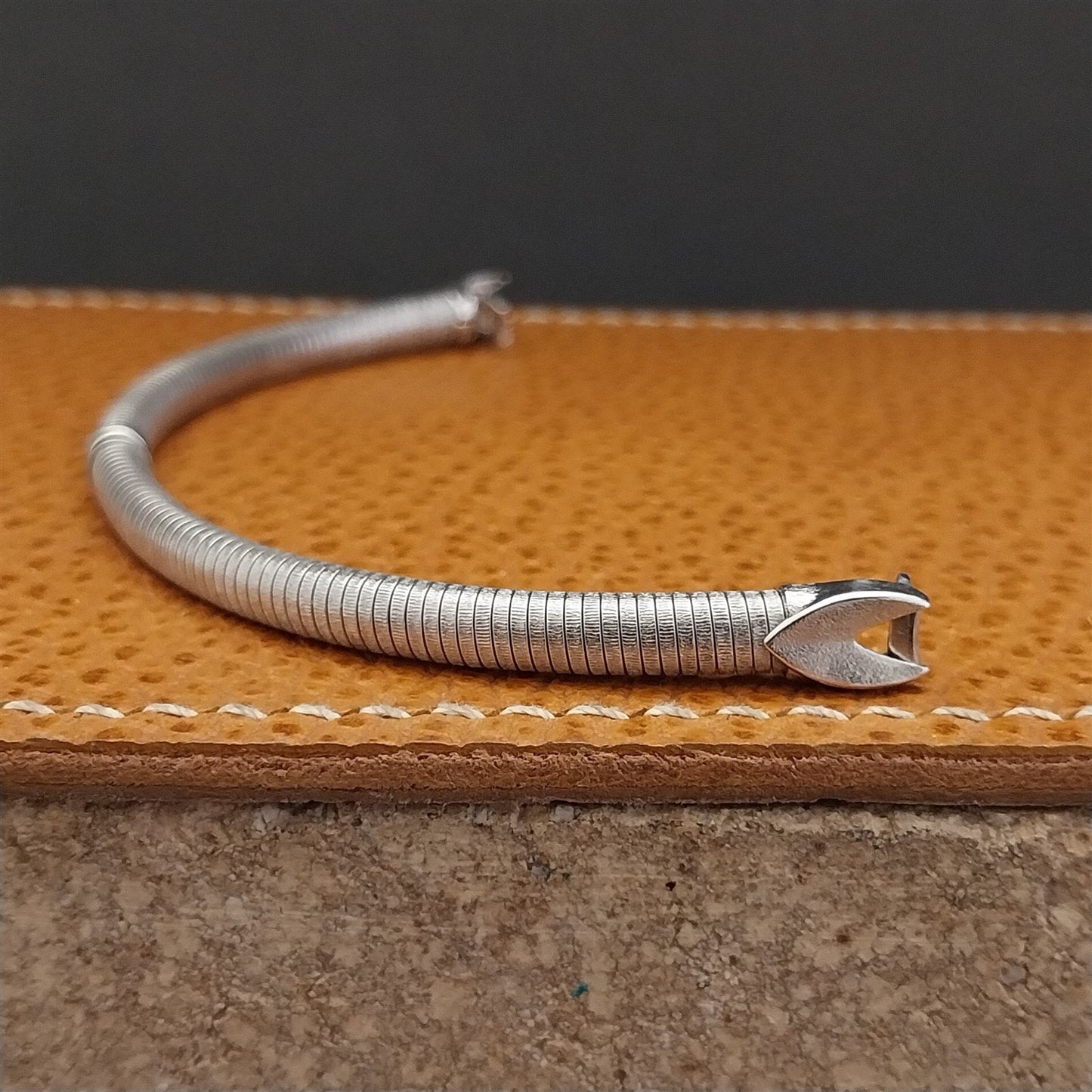 12k White Gold-Filled Ladies Expansion Forstner Unused 1950s Vintage Watch Band