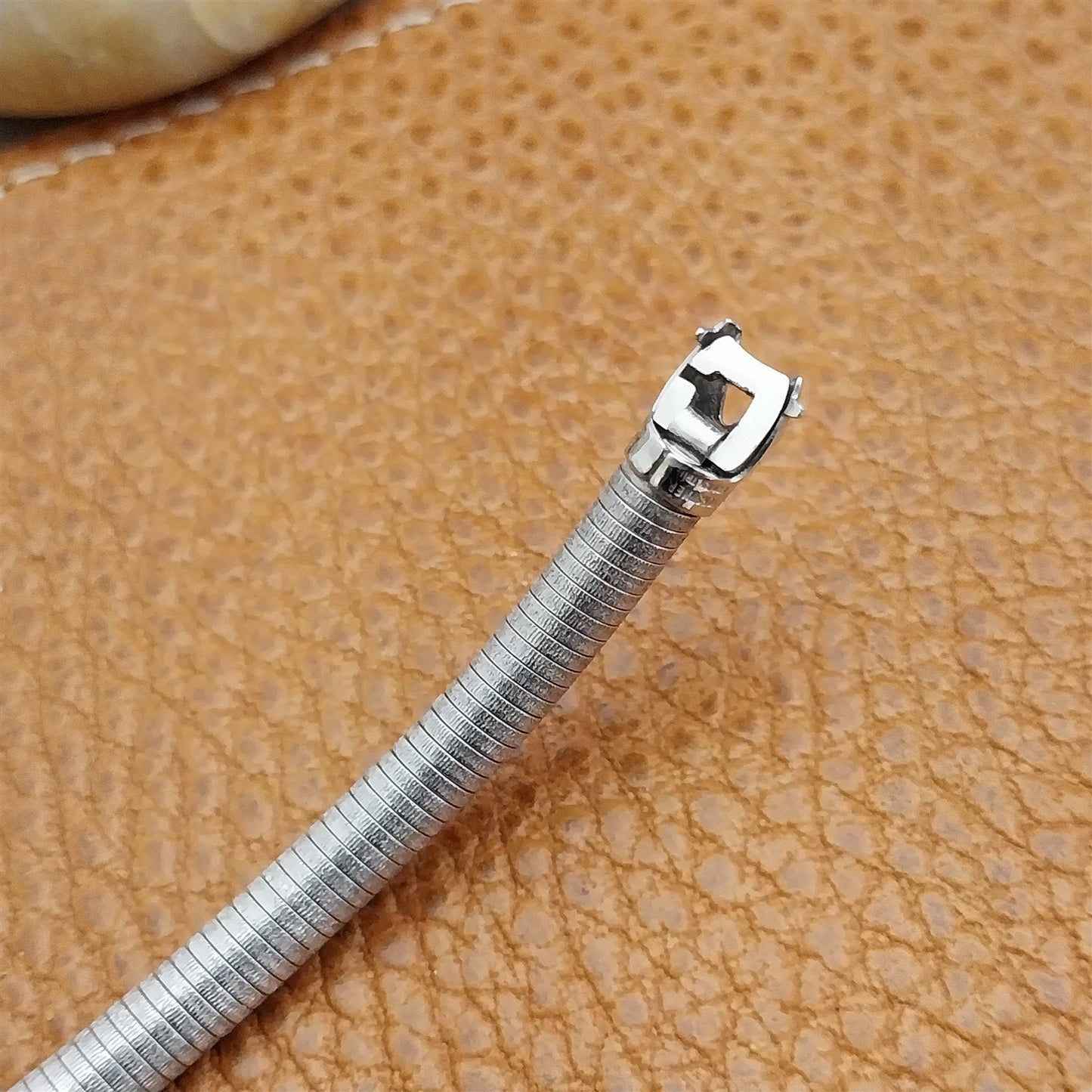 12k White Gold-Filled Ladies Expansion Forstner Unused 1950s Vintage Watch Band