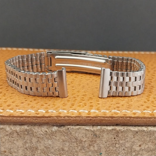 12mm Ladies Hadley Stainless Steel Diver Unused 1960s Vintage Watch Band