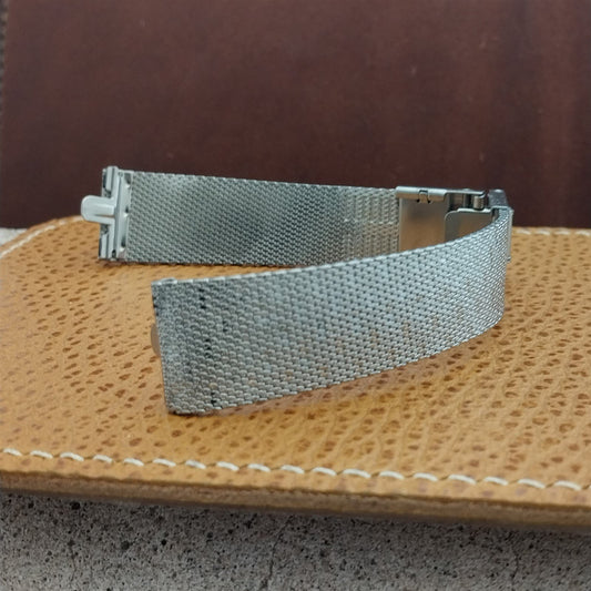 Kreisler USA Stainless Steel Mesh nos 17.2mm 11/16" Vintage Watch Band