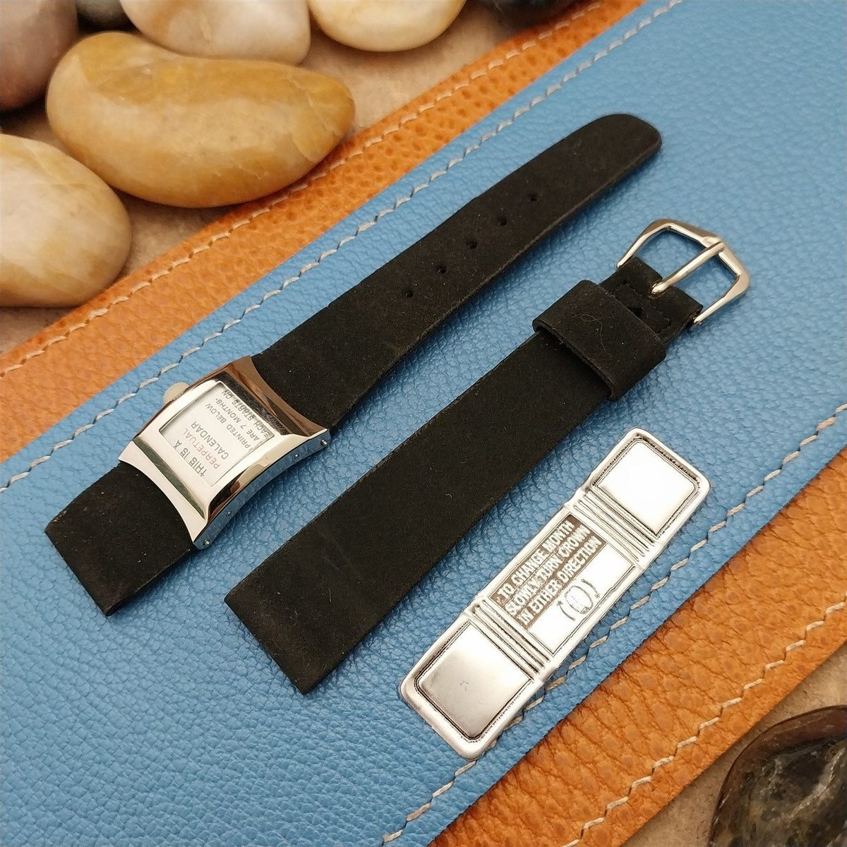 16mm Corfam JB Champion Perpetual Calendar nos unused 1970s Vintage Wa ...