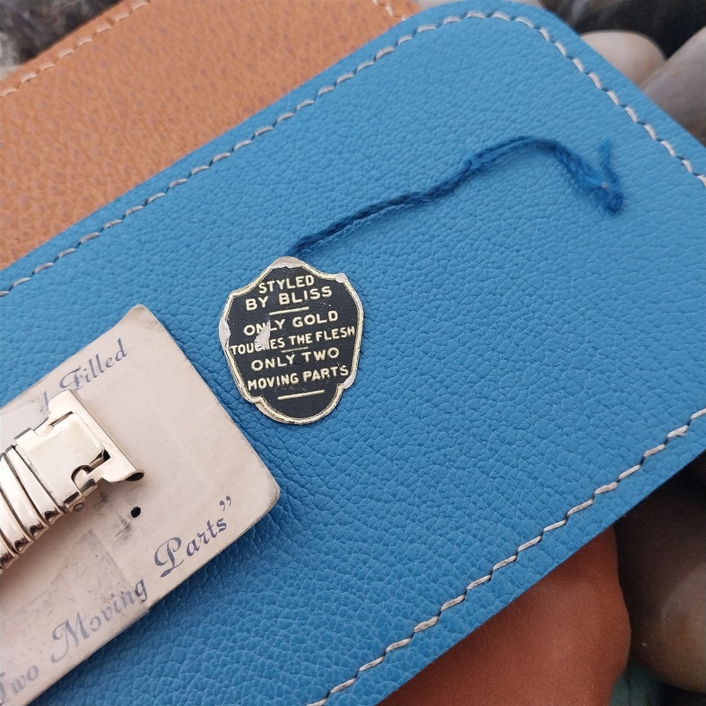 1930s 10k Yellow Gold-Filled Wire Lug Bliss Classic Unused Vintage Watch Band