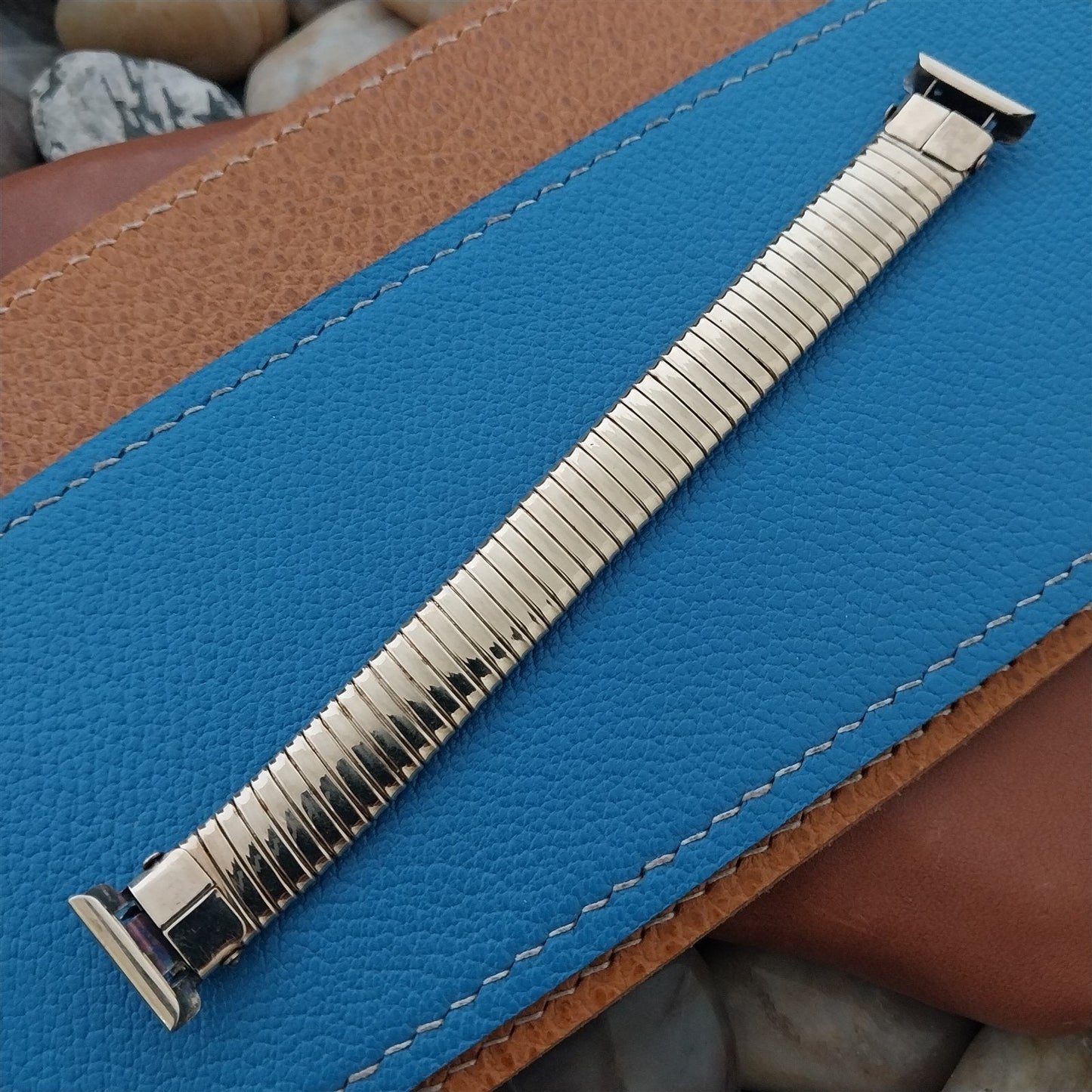 1930s 10k Yellow Gold-Filled Wire Lug Bliss Classic Unused Vintage Watch Band