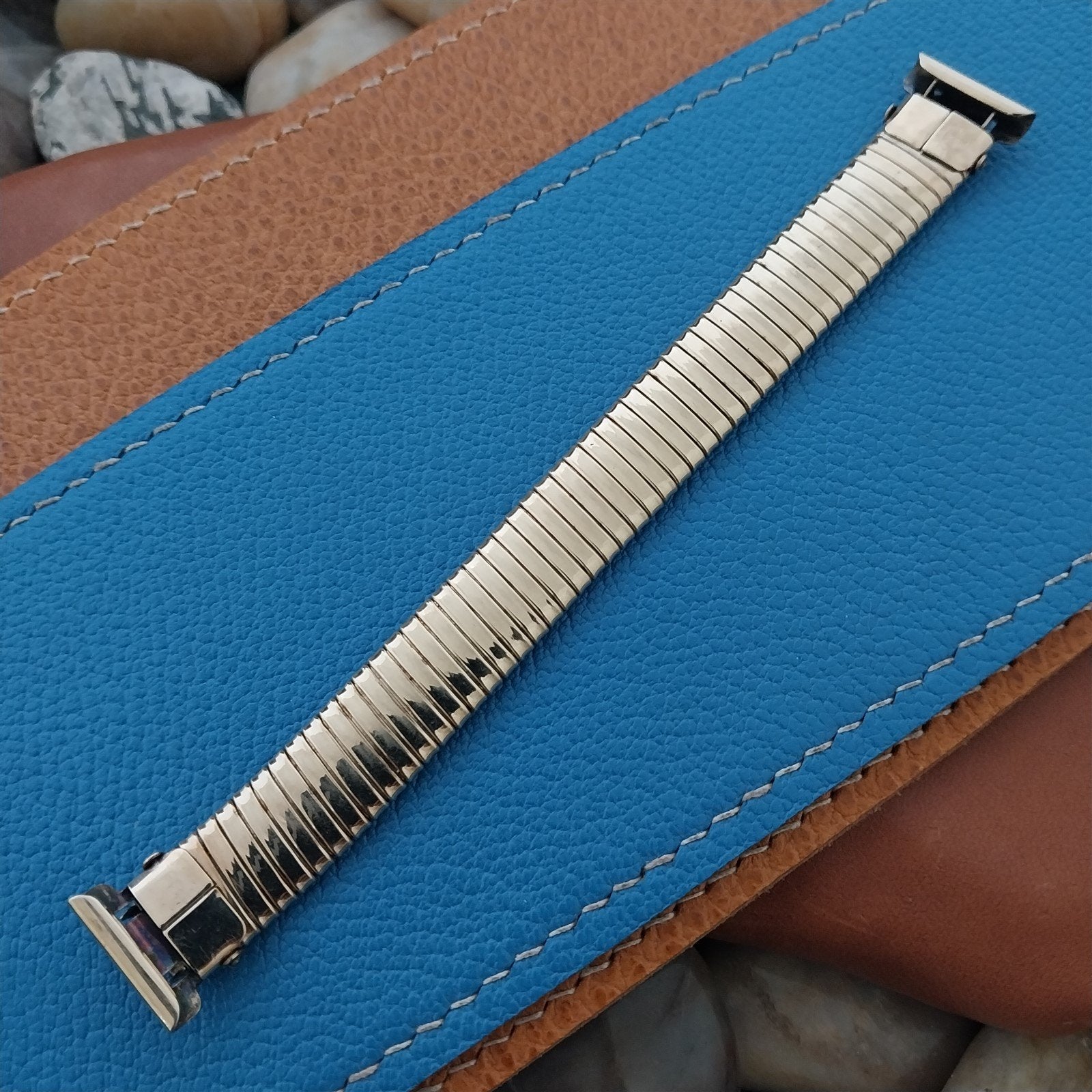 1930s 10k Yellow Gold-Filled Wire Lug Bliss Classic Unused Vintage Watch Band