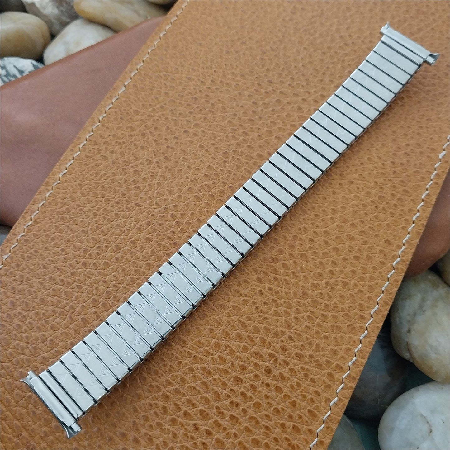 18mm 19mm 20mm JB Champion Stainless Steel unused 1970s Vintage Watch Band