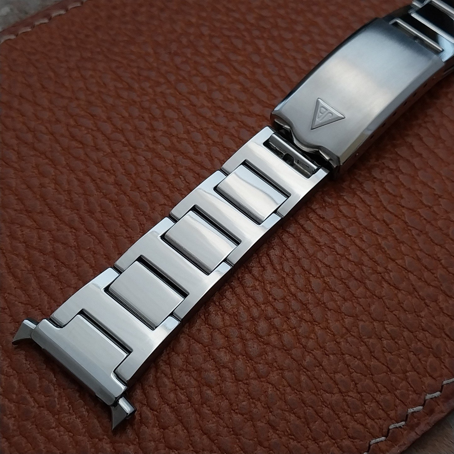 20mm 22mm Stainless Steel nos JB Champion USA Unused Vintage Watch Band