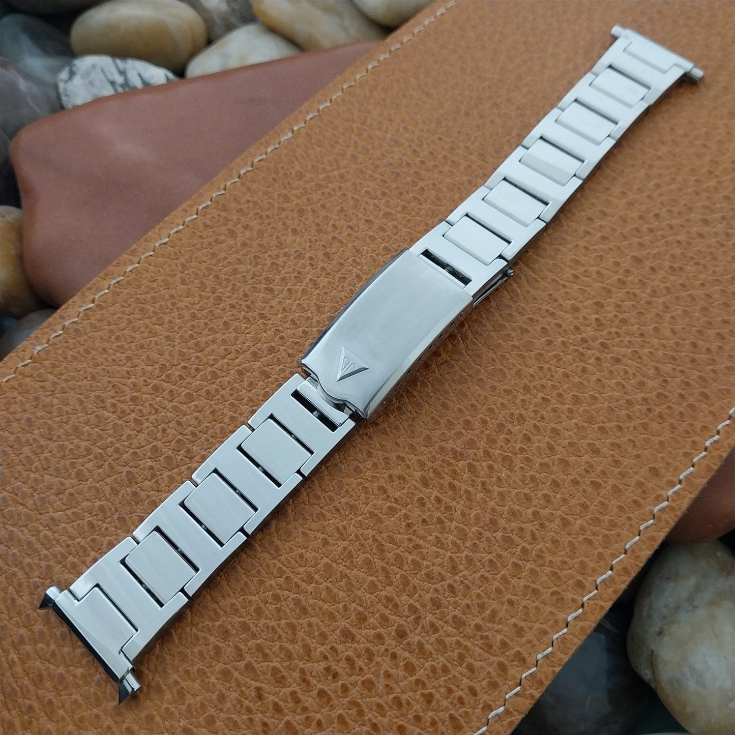 20mm 22mm Stainless Steel nos JB Champion USA Unused Vintage Watch Band