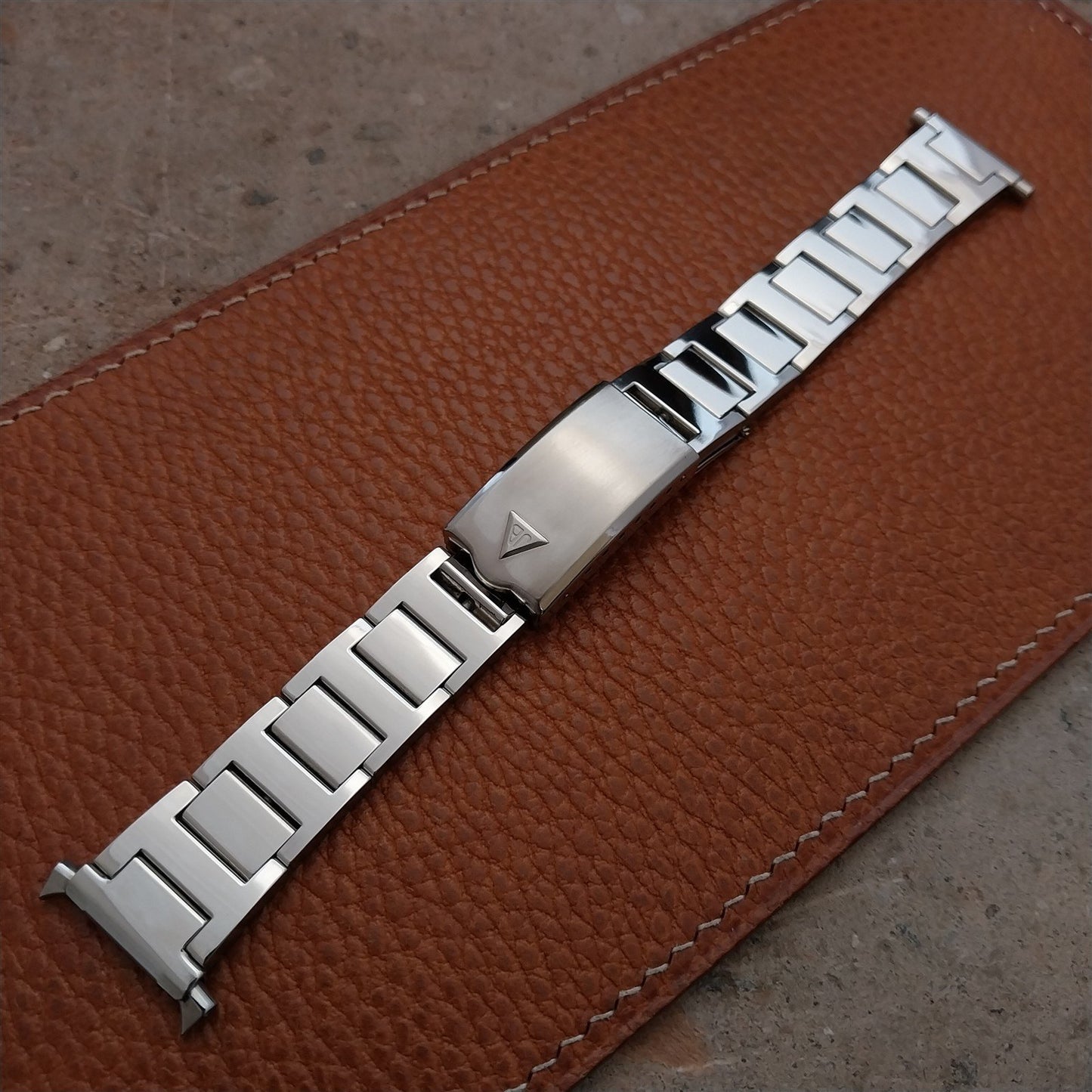 20mm 22mm Stainless Steel nos JB Champion USA Unused Vintage Watch Band