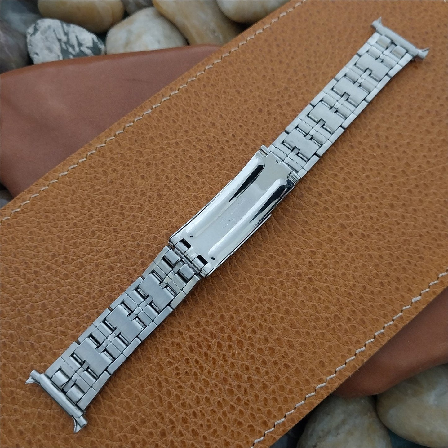 20mm 22mm Stainless Steel nos JB Champion USA Unused Vintage Watch Band