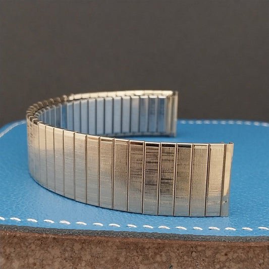 19mm Speidel Yellow Gold-Tone Wide Unused nos 1970s Vintage Watch Band