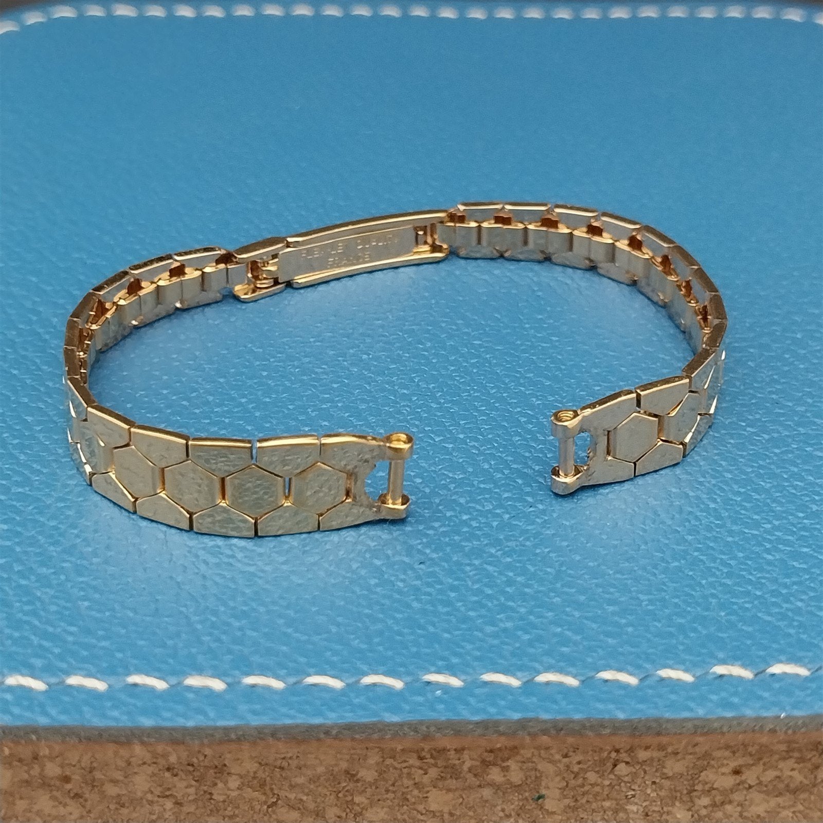 50s Single-Lug Flex-Let Yellow Gold Filled nos Unused Ladies Vintage Watch Band