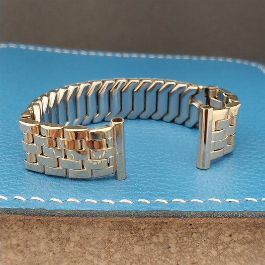 16mm 15mm 1950s 10k Yellow Gold-Filled Short Speidel Unused Vintage Watch Band