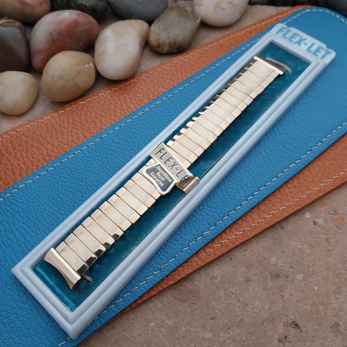 17.2mm Gold-Filled Expansion Flex-Let Renaissance 1960 Unused Vintage Watch Band