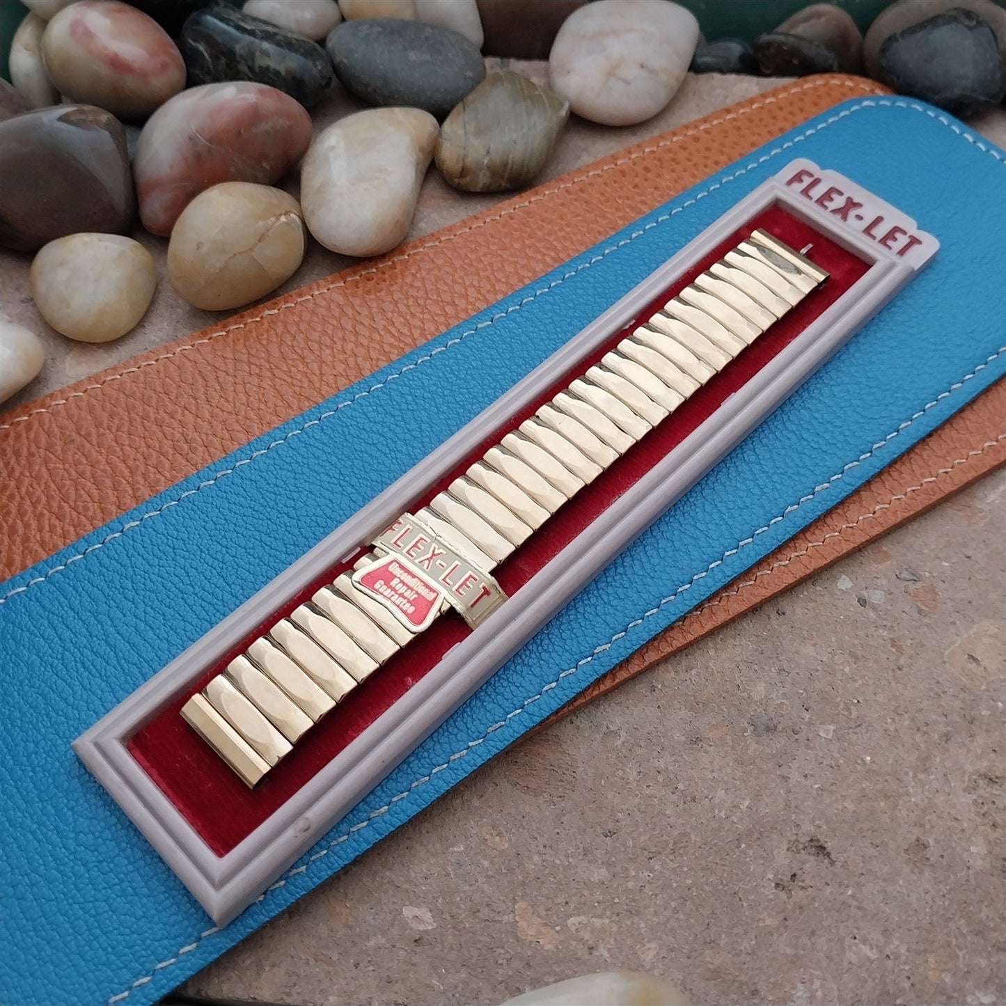 17.2mm Gold-Filled Expansion Flex-Let Director 1957 Unused Vintage Watch Band