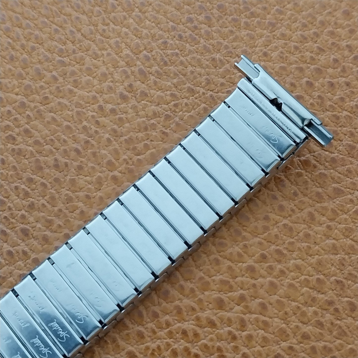 18mm 20mm 22mm Speidel Stainless Steel Unused 1980s Vintage Watch Band