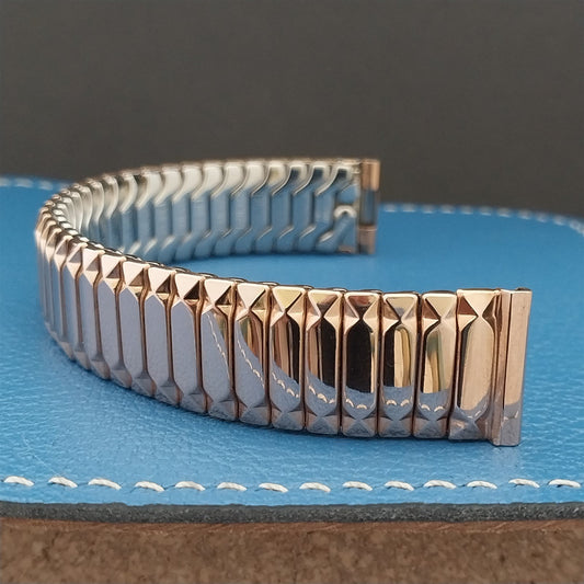 5/8" 1959 Speidel First Nighter 10k Rose Gold-Filled Unused Vintage Watch Band