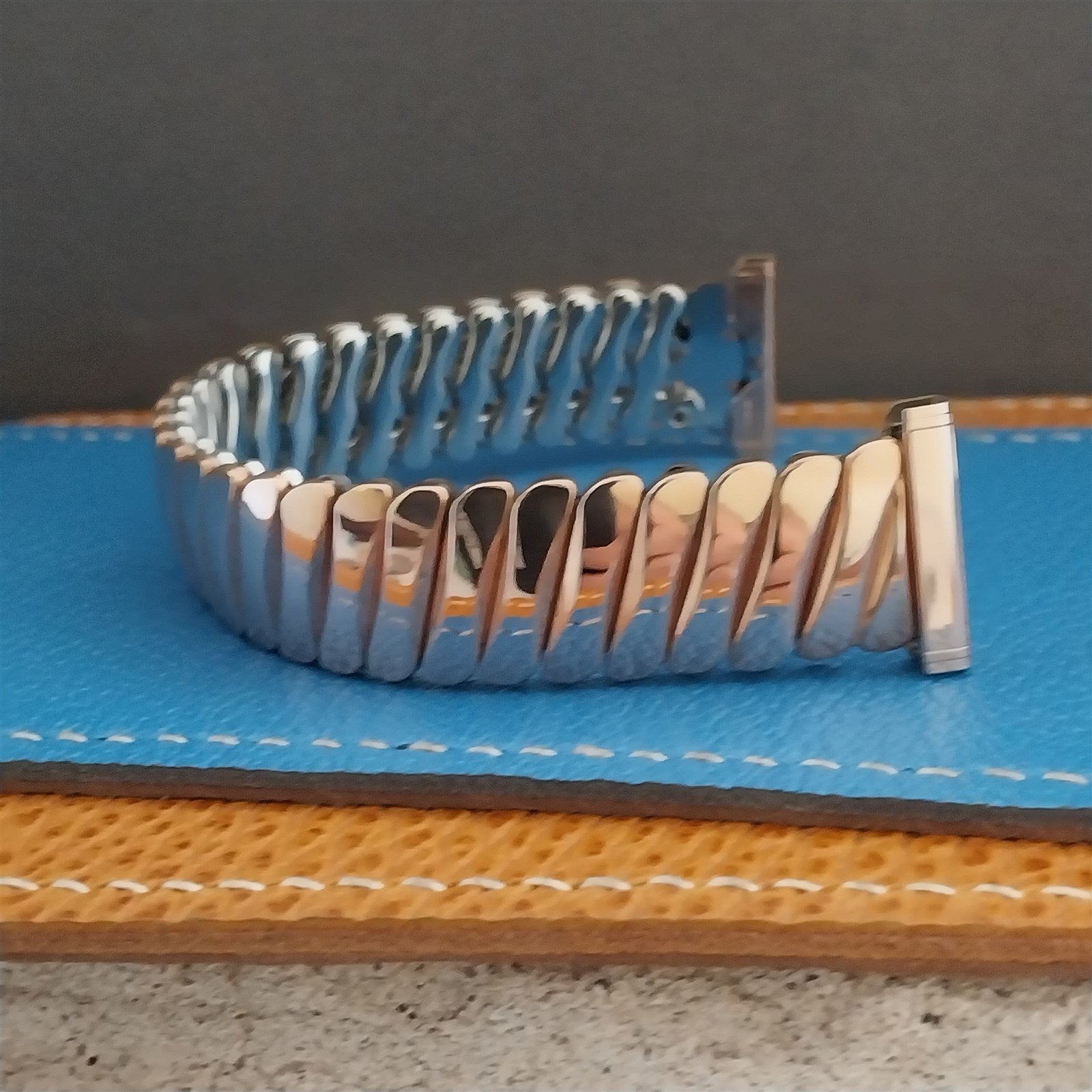 19mm 18mm 16mm Rose Gold-Filled Bellavance USA Unused 1950s Vintage Watch Band