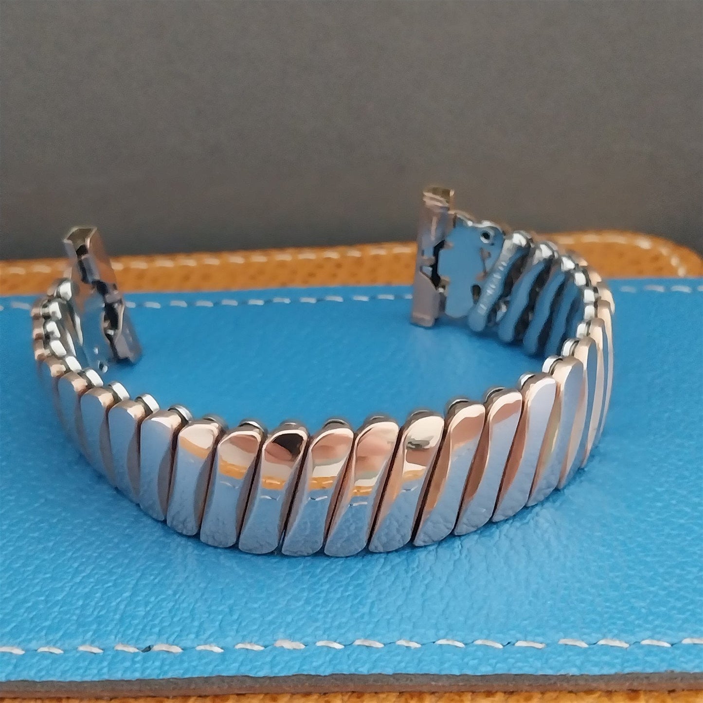 19mm 18mm 16mm Rose Gold-Filled Bellavance USA Unused 1950s Vintage Watch Band