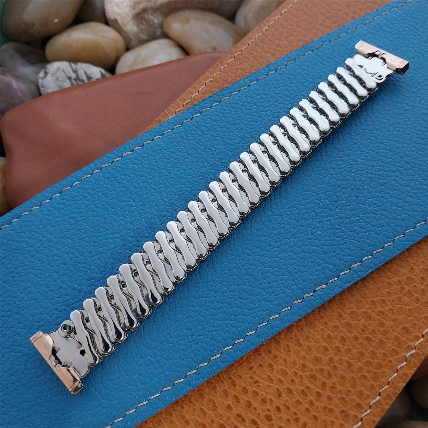 19mm 18mm 16mm Rose Gold-Filled Bellavance USA Unused 1950s Vintage Watch Band