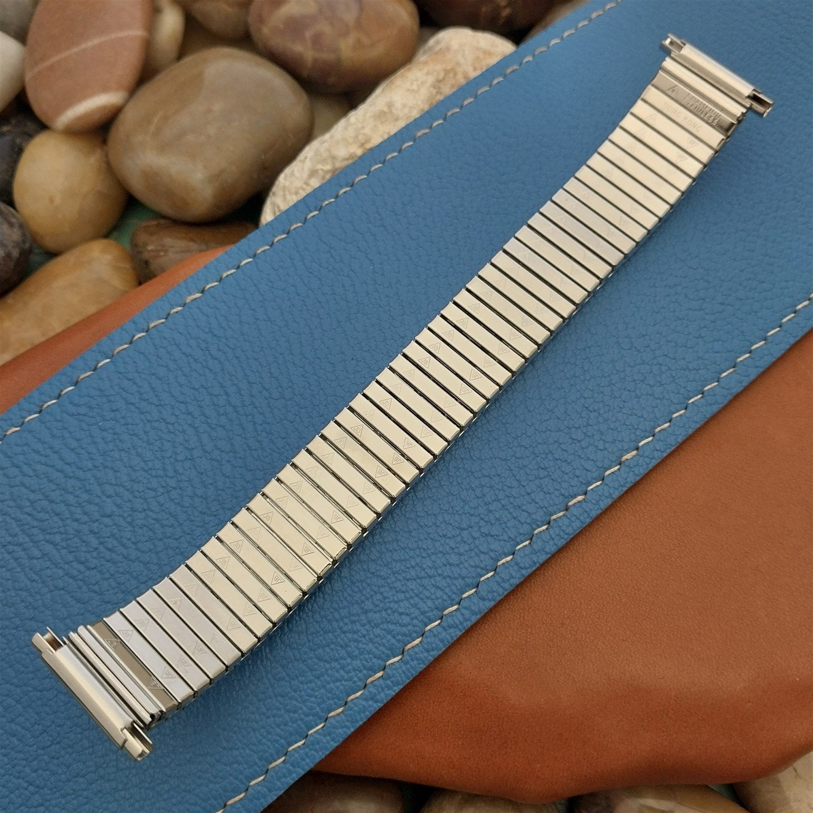 19mm 20mm 22mm JB Champion Wide Stainless Steel Unused nos Vintage Watch Band