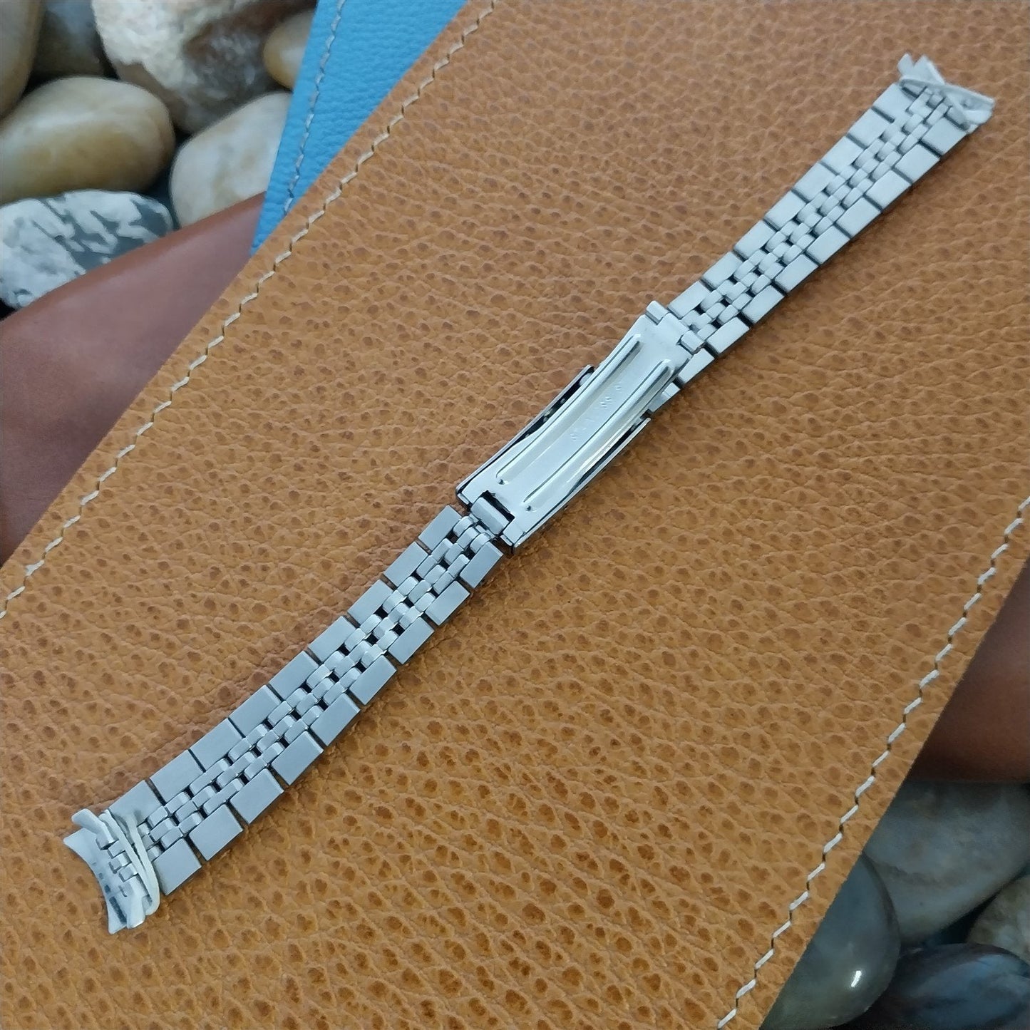 13mm Stainless Steel Jubilee Link Hadley Roma Unused Womens Vintage Watch Band