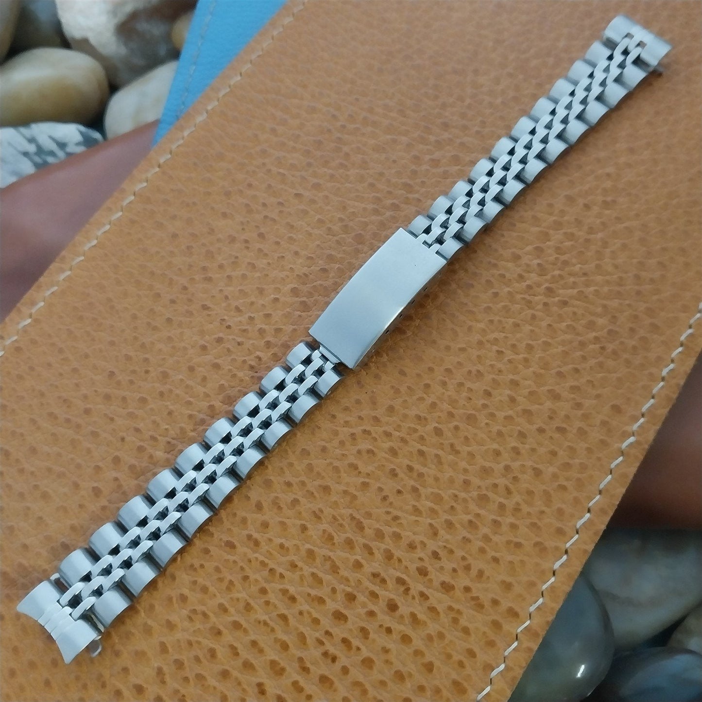 13mm Stainless Steel Jubilee Link Hadley Roma Unused Womens Vintage Watch Band