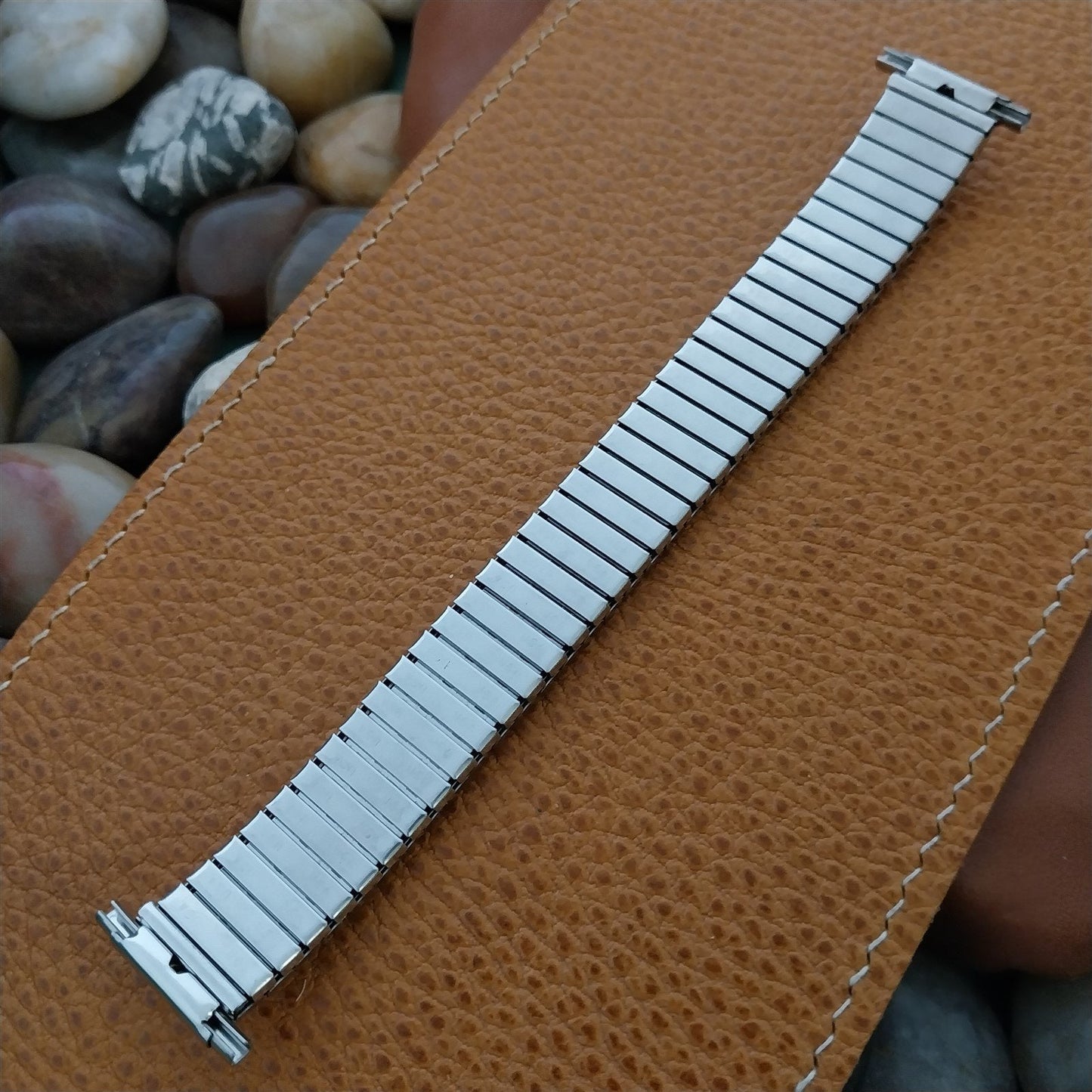 18mm 20mm Kestenmade Stainless Steel 1970s unused nos Vintage Watch Band