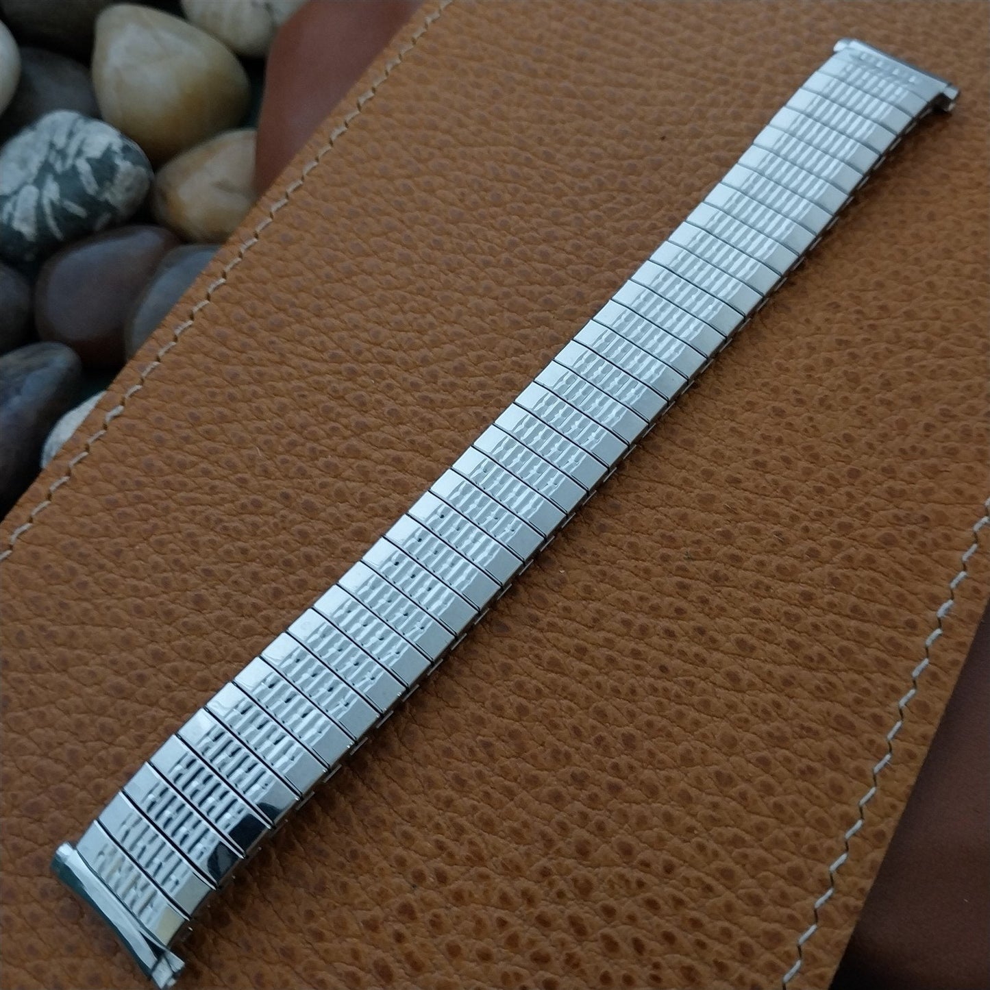 18mm 19mm Kestenmade Stainless Steel Expansion 1970s Unused Vintage Watch Band