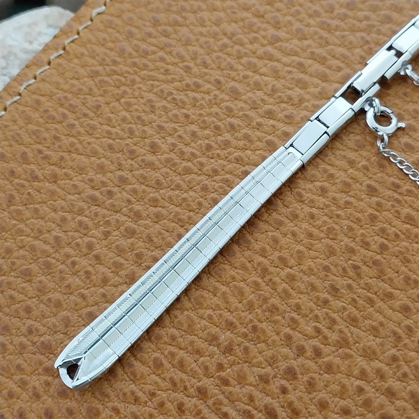 Ladies White Gold-Filled Admiral USA MCM 1950s 1960s Unused Vintage Watch Band