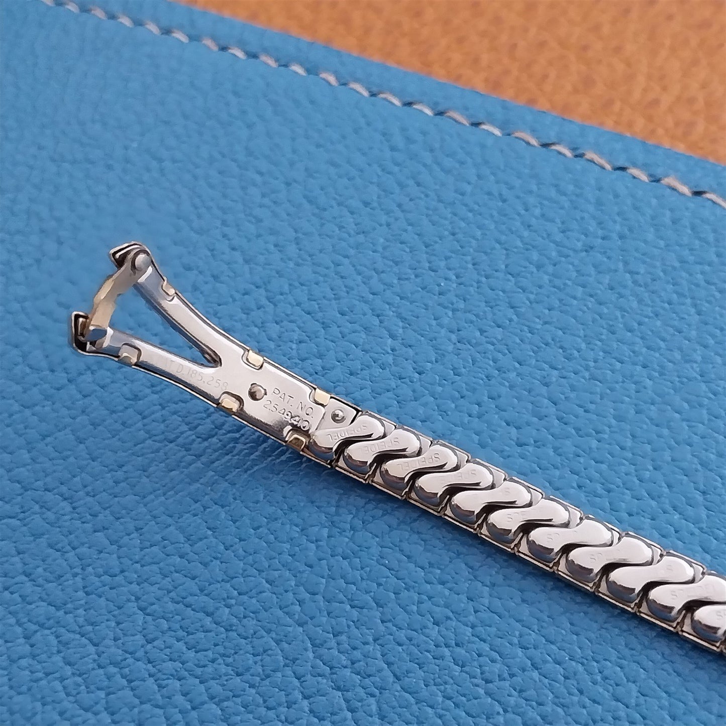 1950s Ladies Speidel 10k Yellow Gold-Filled Single-Lug Unused Vintage Watch Band