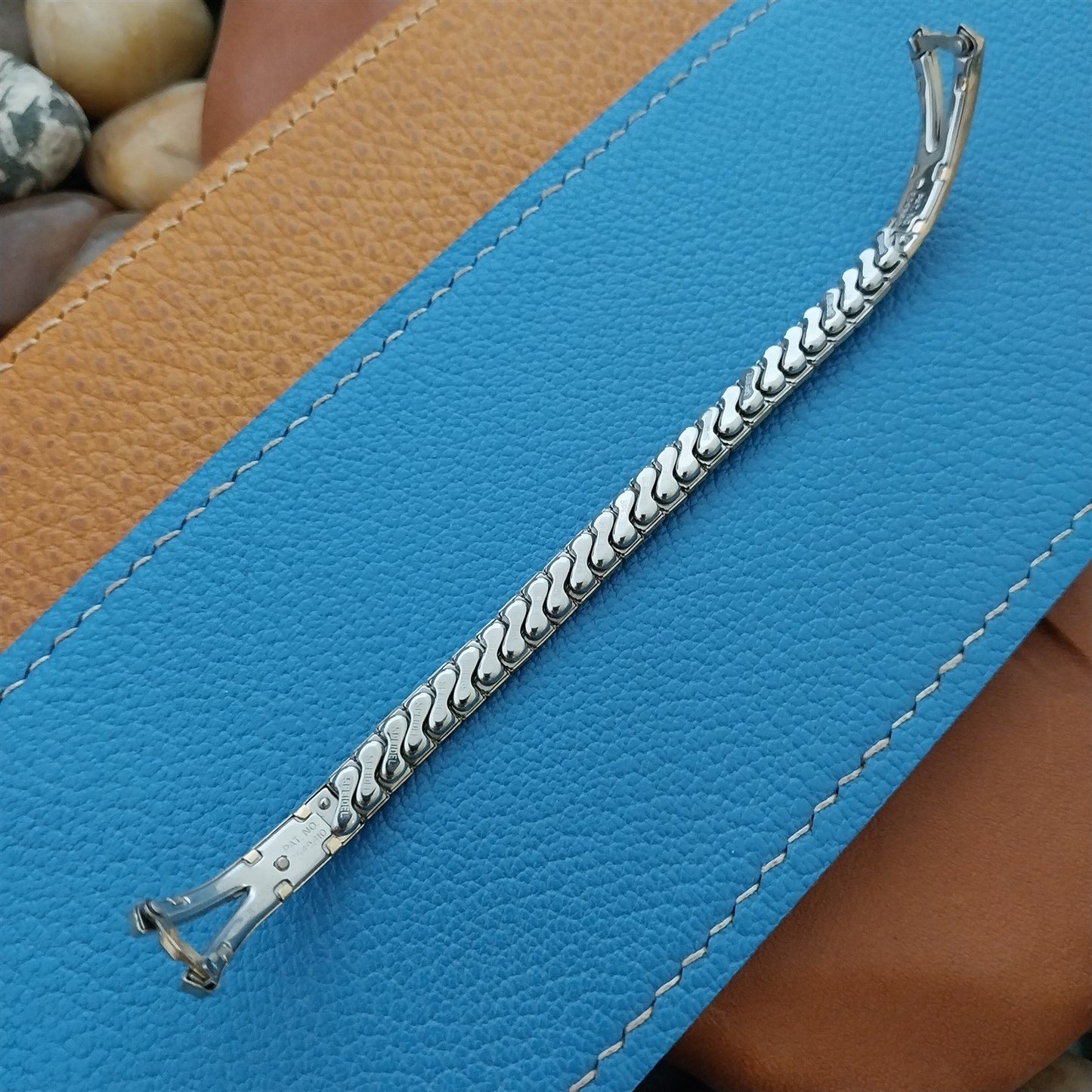 1950s Ladies Speidel 10k Yellow Gold-Filled Single-Lug Unused Vintage Watch Band