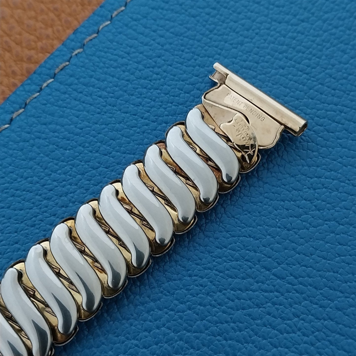 Kreisler Short Yellow Gold-Filled nos 1950s Unused Vintage Watch Band