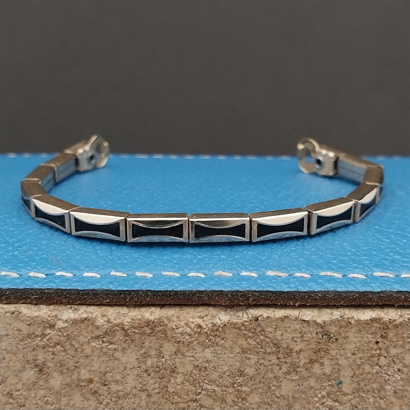 Ladies 1950s Vintage Gold-Filled & Lizard JB Champion Unused Cocktail Watch Band