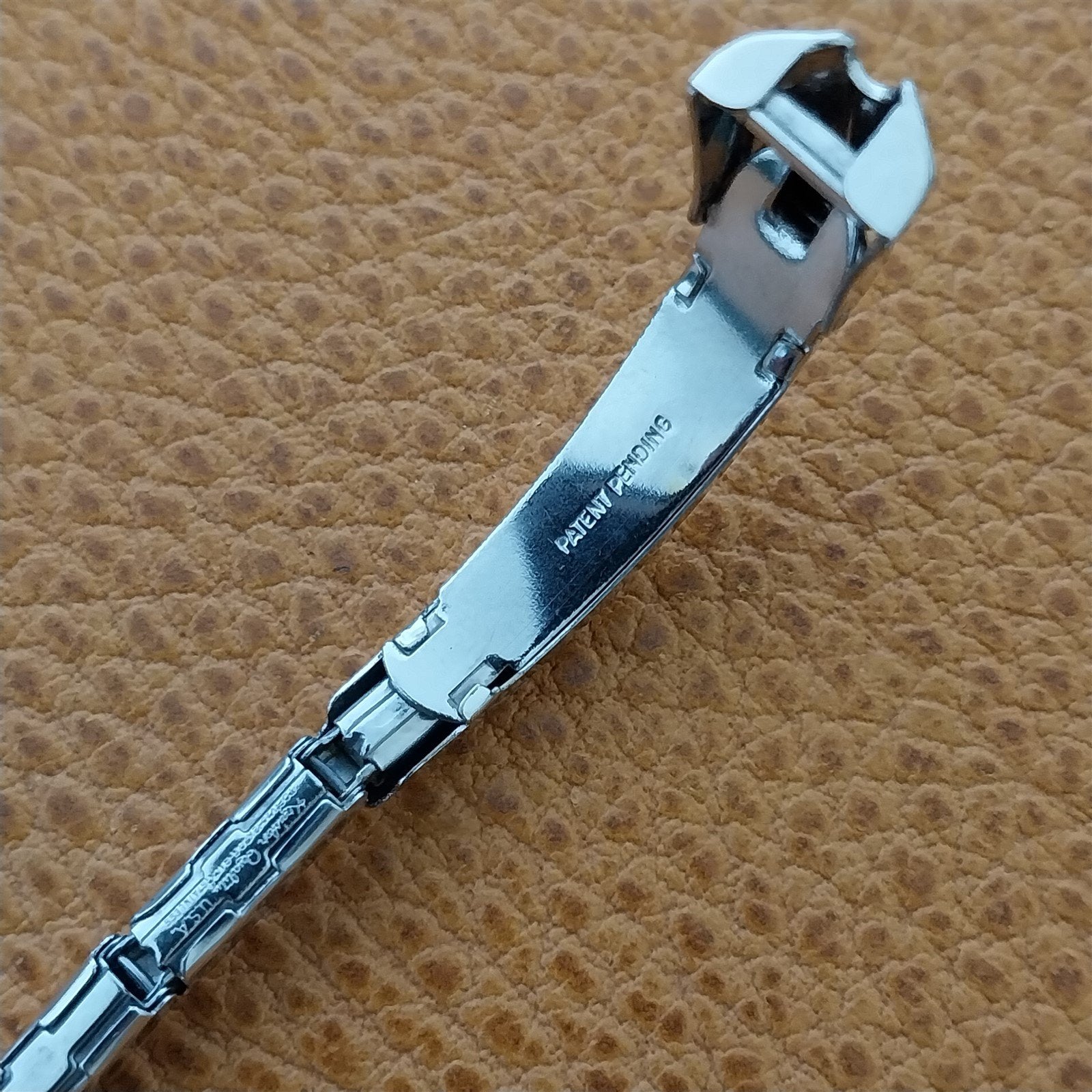 Kreisler White Gold-Filled MCM Modern Era Ladies Unused 1960s Vintage Watch Band