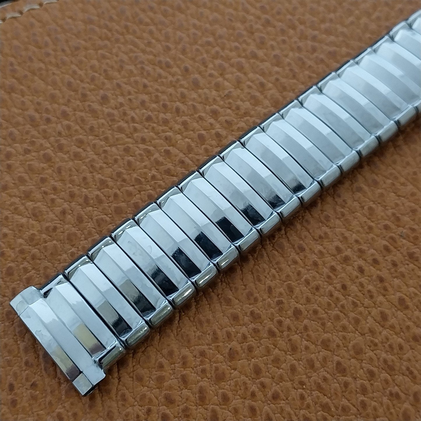 1950s 19mm 18mm JB Champion Edgewood Stainless Steel Unused Vintage Watch Band