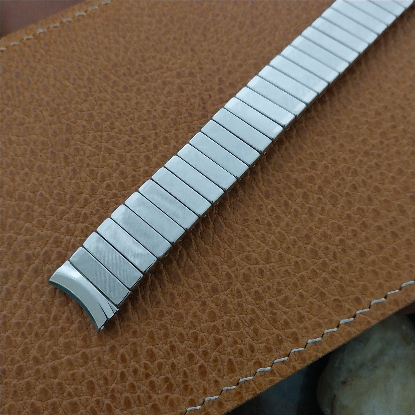 Vintage 5/8" 1960s Stainless Steel Kreisler Classic Stretch Unused Watch Band