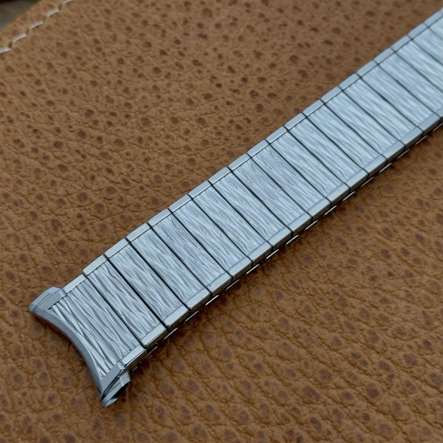 19mm 18mm Stainless Steel Speidel 1971 Valencia Unused Vintage Watch Band