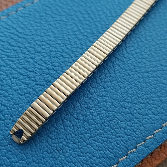 Ladies 10k Gold-RGP Long Bulova Single-Lug Expansion Unused Vintage Watch Band