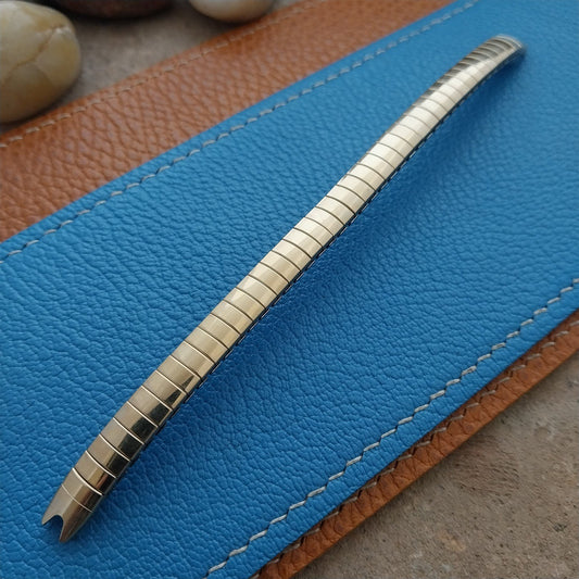 Ladies 10k Gold-RGP Bulova Single-Lug Expansion Unused 1970s Vintage Watch Band