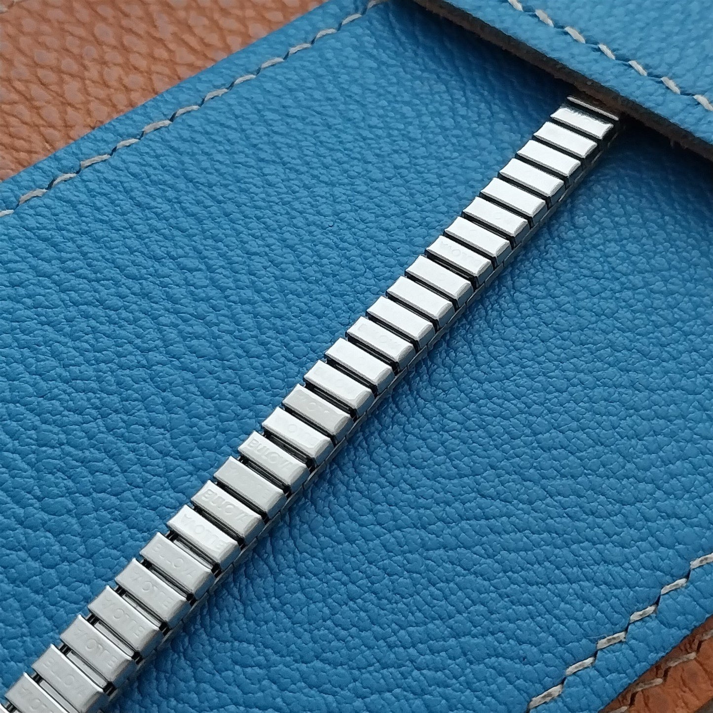 Ladies 10k Gold-RGP Bulova Single-Lug Expansion Unused 1970s Vintage Watch Band