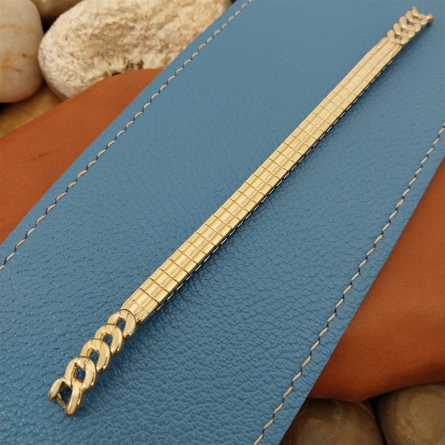 Vintage 1965 Ladies Speidel Golden Links Gold-Filled Unused Cocktail Watch Band