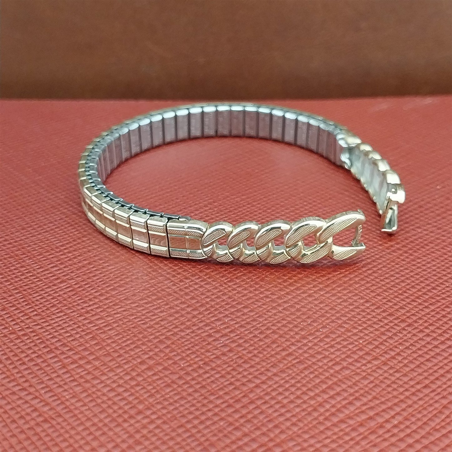 Vintage 1965 Ladies Speidel Golden Links Gold-Filled Unused Cocktail Watch Band