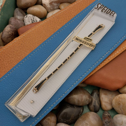 Yellow Gold-Filled & Speidel MCM Unused mid-century 1950s Vintage Watch Band