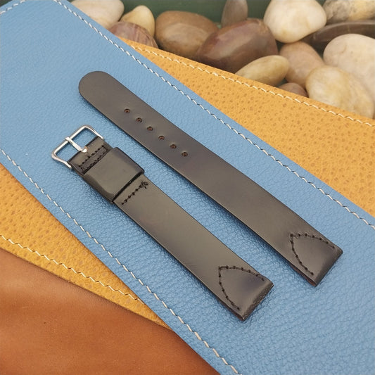 Elgin A-11 Buckle & Long Shell Cordovan JB Champion 1950s nos Vintage Watch Band