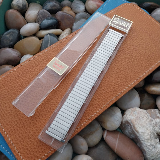 19mm 20mm 22mm Speidel Wide Stainless Steel Expansion Unused Vintage Watch Band