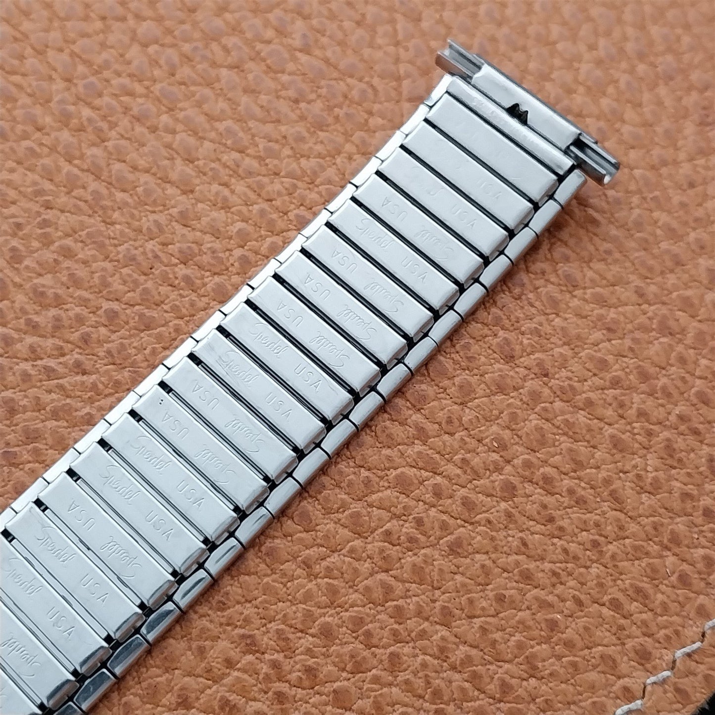 19mm 20mm 22mm Speidel Wide Stainless Steel Expansion Unused Vintage Watch Band