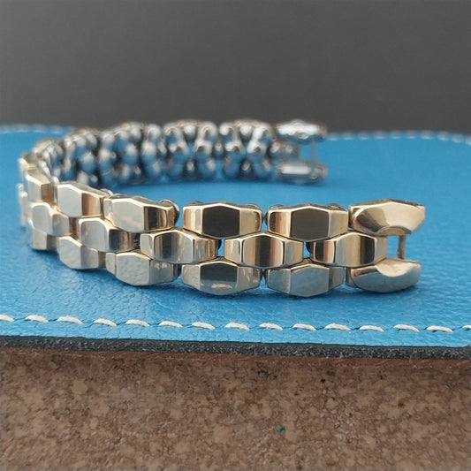 Apex Quadra-Flex 12k 1950s Yellow Gold-Filled Ladies Vintage Watch Band